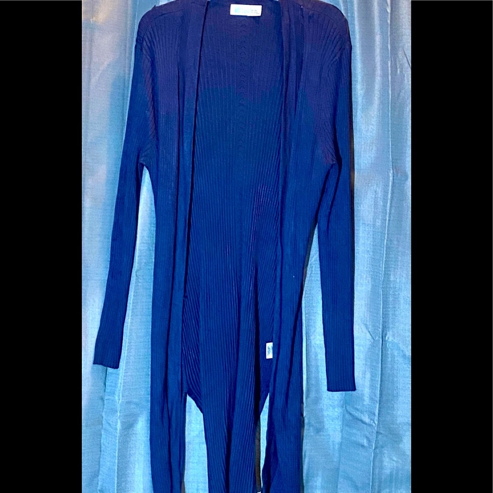 Womens size XXL open front long cardigan sweater